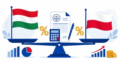 Pologne vs Hongrie : comparatif fiscal et business 2026